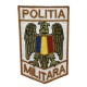 Ecuson Maneca Politia Militara 10,5x7 cm Brodat - Grade-Militare.ro