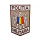 Ecuson Maneca Politia Militara 9x6 cm Brodat - Grade-Militare.ro