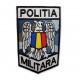 Ecuson Maneca Politia Militara 10,5x7 cm Brodat - Grade-Militare.ro