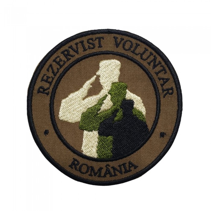 Emblema Brodată Rezervist Voluntar